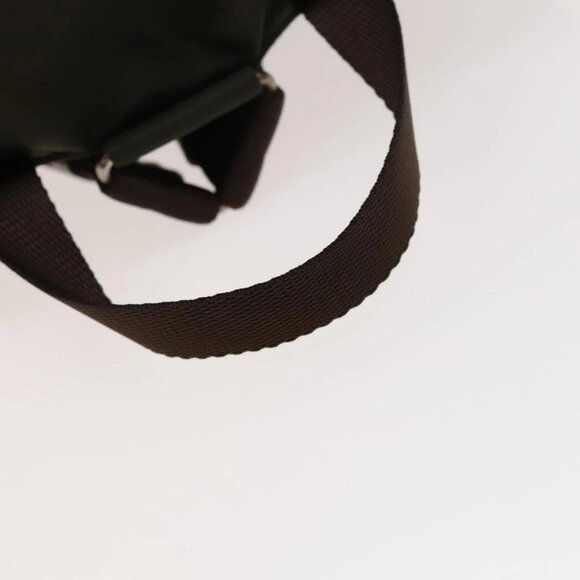 PRADA Backpack Nylon Khaki Silver Auth - Picture 7 of 16